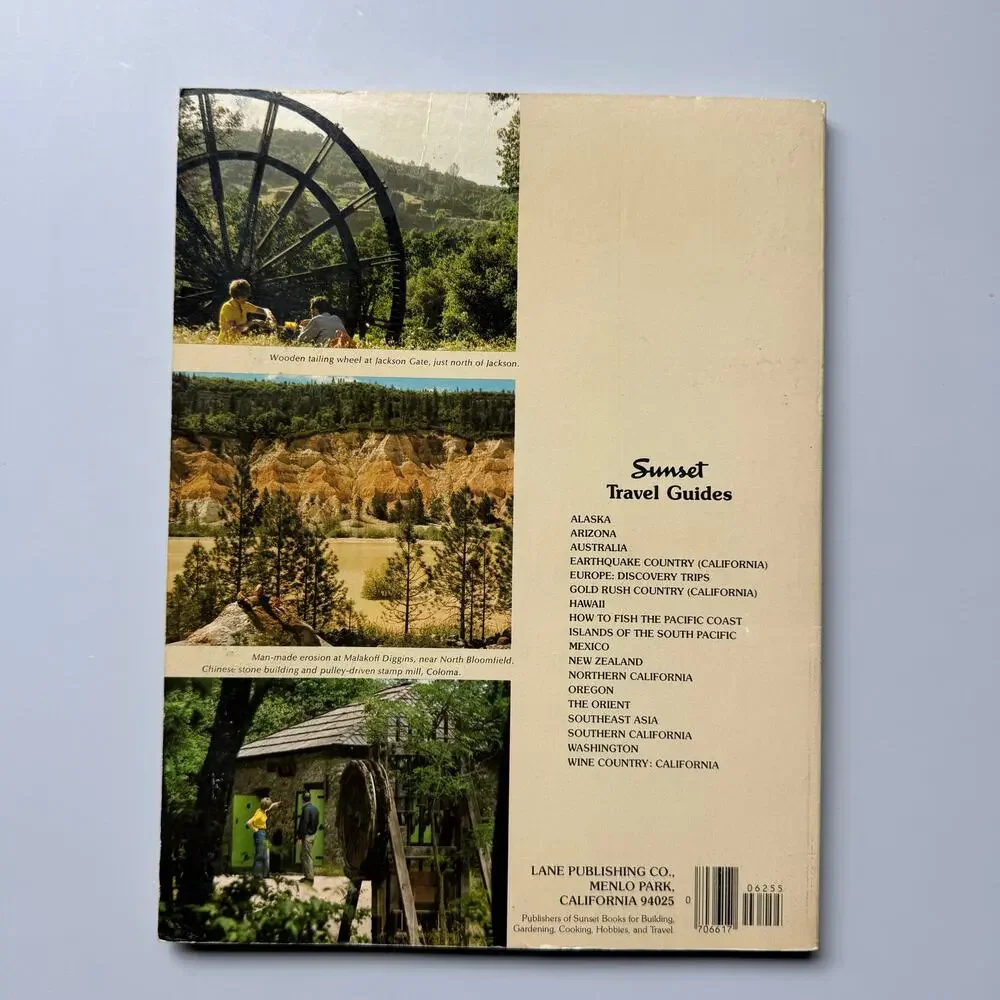 Gold Rush Country Sunset Travel Guide California's Mining Past 1979 Paperback